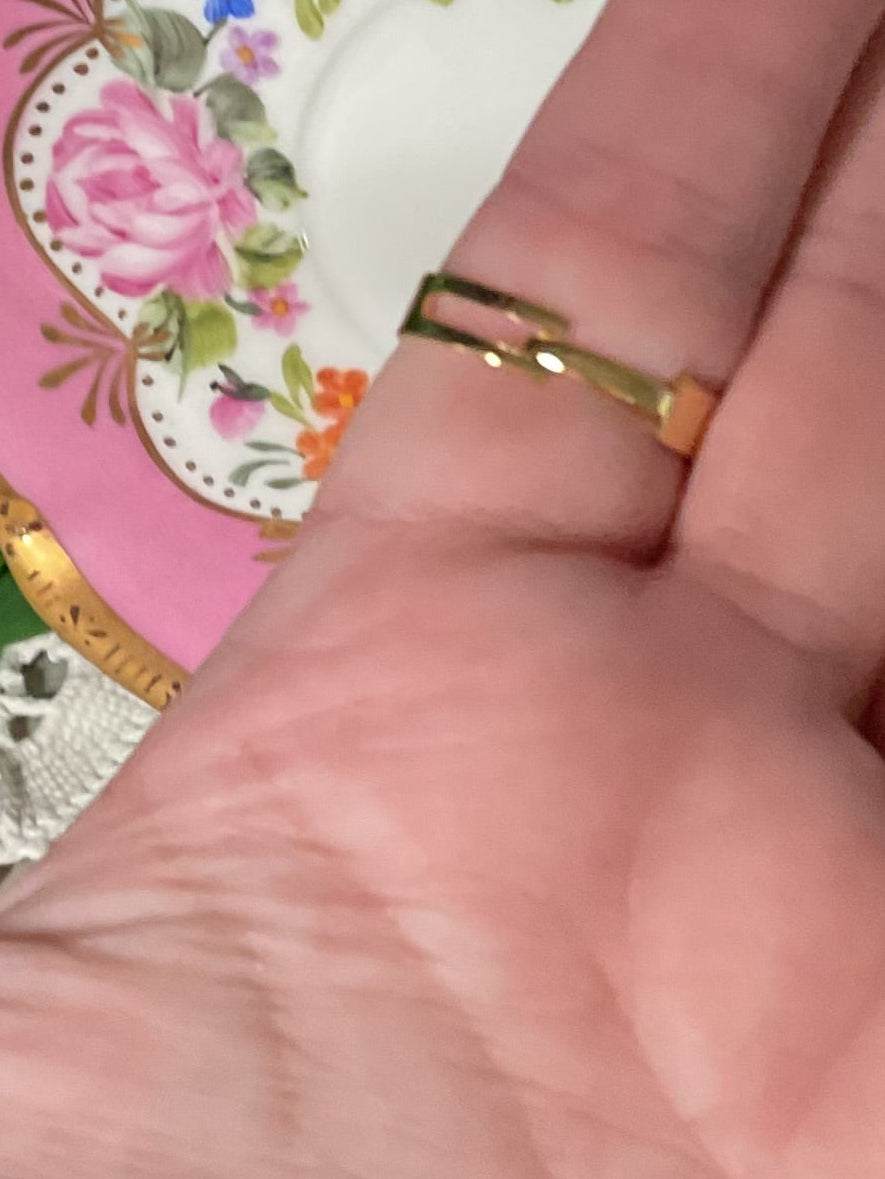 Vintage Deadstock Greek Chariot Ring