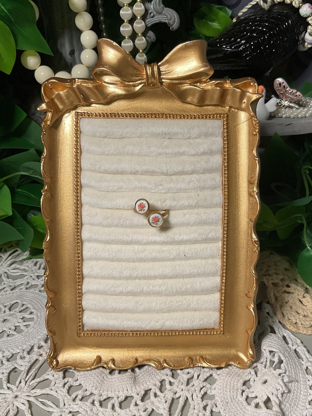 Vintage Rose Bypass Ring