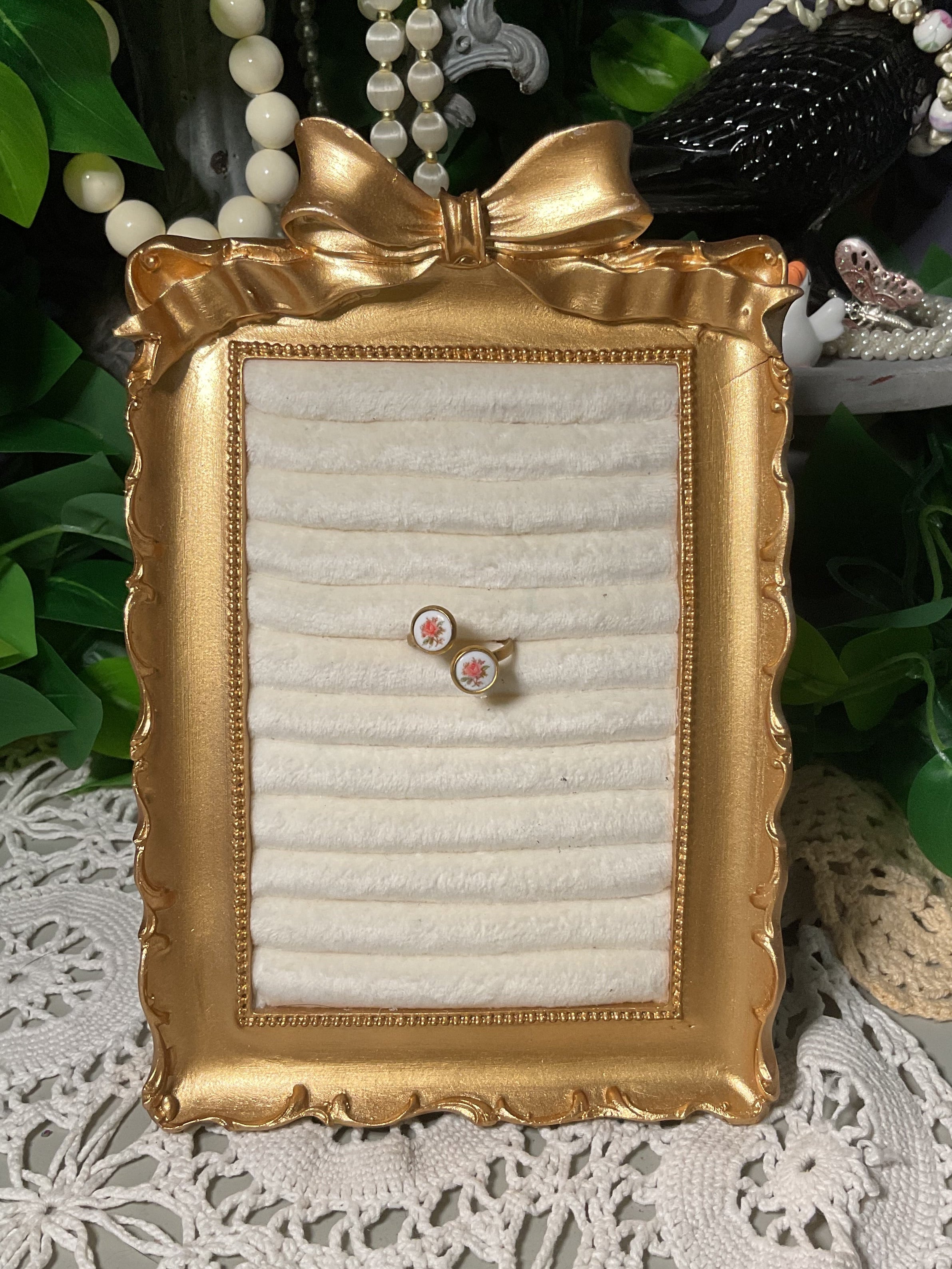 Vintage Rose Bypass Ring