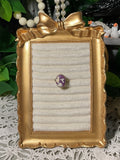 Vintage Hummingbird Cameo Ring Size 8