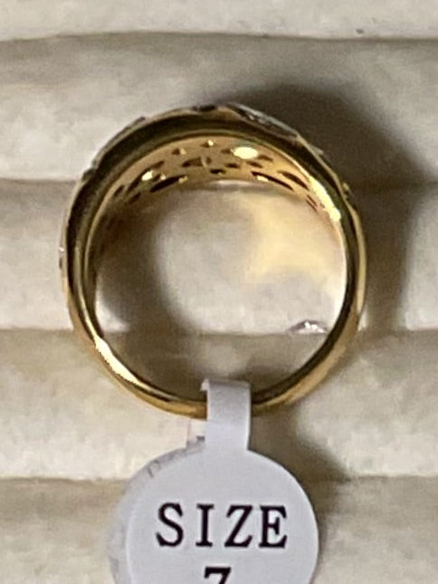 Confetti CZ Ring Size 7