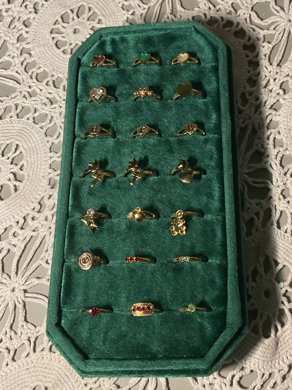 Gold Plated Vintage Deadstock Rings