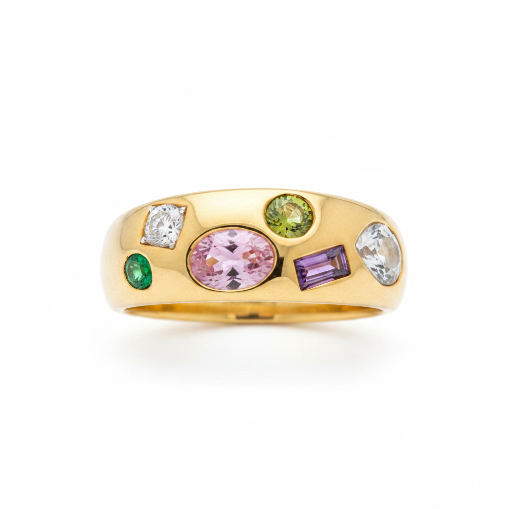 Ring isolated on white background